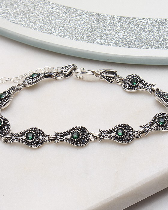 Bratara argint cu marcasite cod 5-51124, gr8.8 [1]