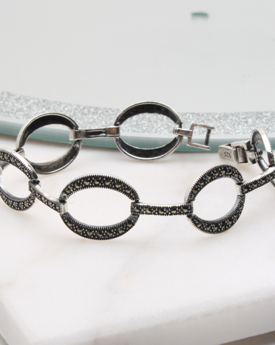 Bratara argint cu marcasite, gr12.9 [1]