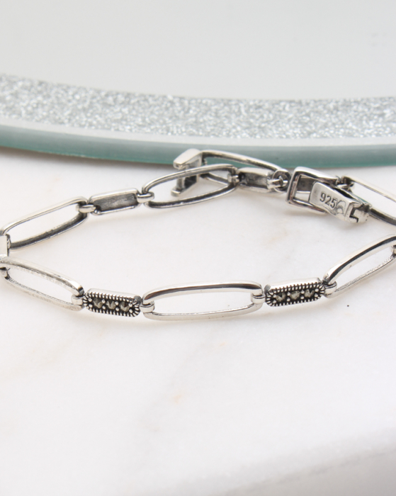 Bratara argint cu marcasite, gr6.3 [1]