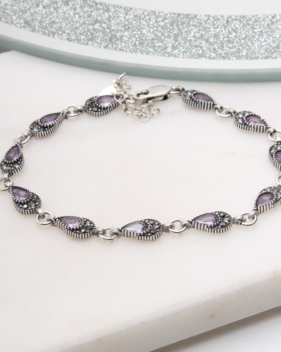 Bratara argint cu marcasite, gr7.3 [1]