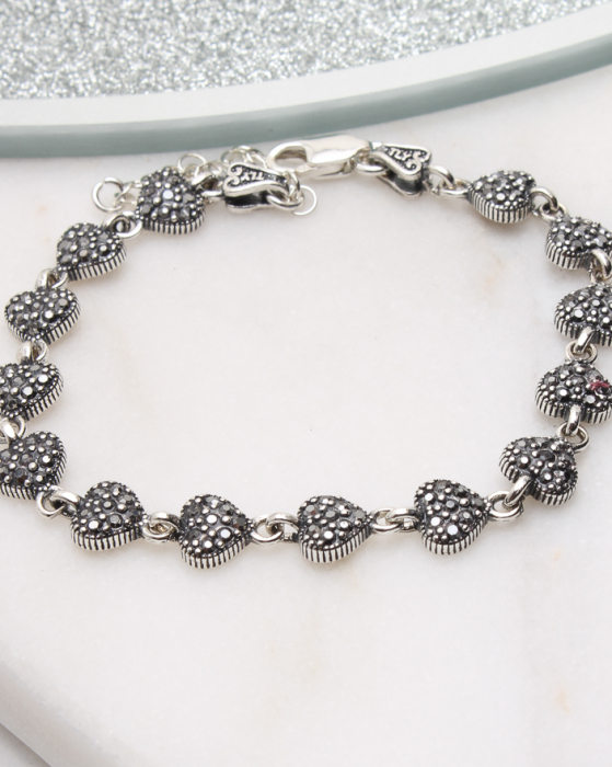 Bratara argint cu marcasite, gr7.7 [1]