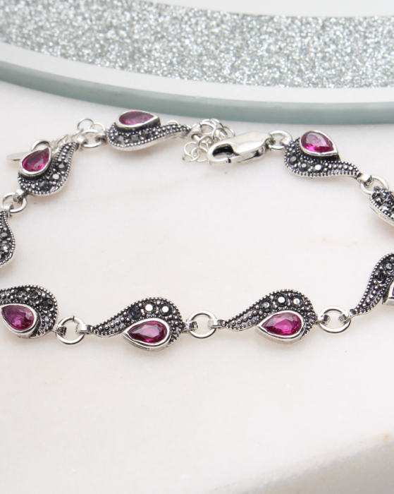 Bratara argint cu marcasite, gr7.8 [1]