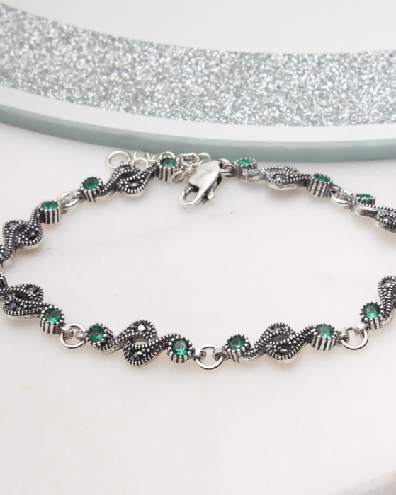 Bratara argint cu marcasite, gr8 [1]