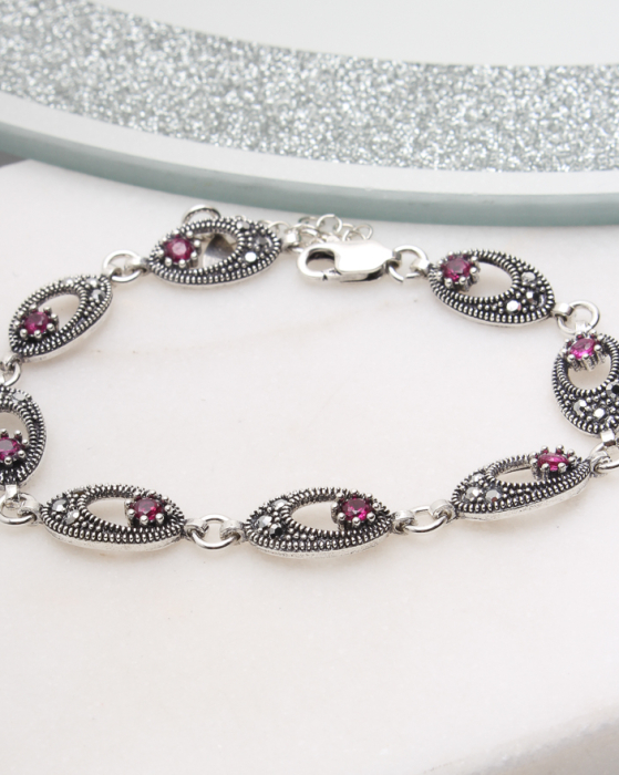 Bratara argint cu marcasite, gr8.3 [1]