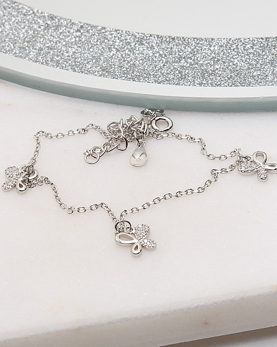 Bratara argint pentru glezna cod 5-51393, gr2.4 [1]