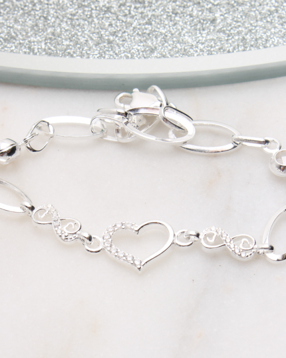 Bratara argint si cubic zirconia, gr6 [1]