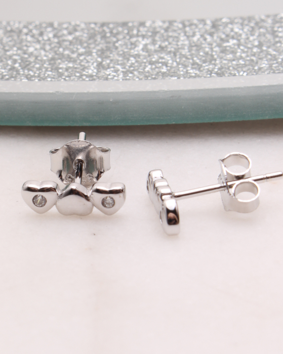 Cercei argint cu inimioare, gr1 [1]