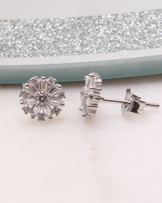 Cercei argint floare, gr1.3 [1]