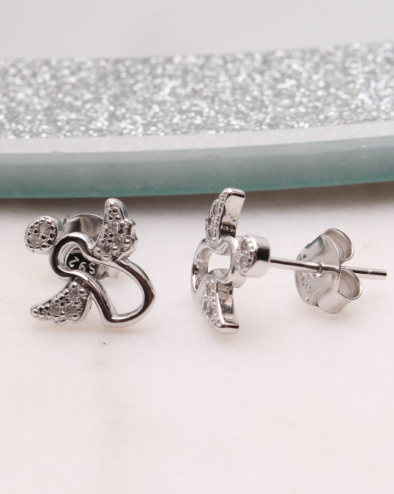 Cercei argint ingeras, gr1.3 [1]