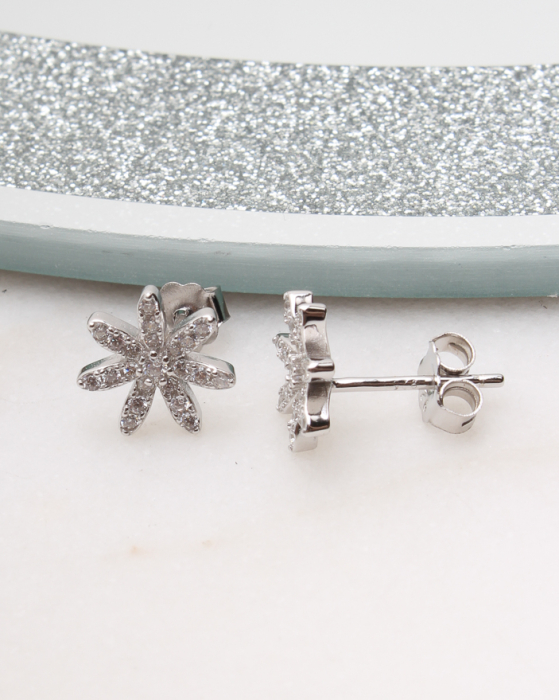 Cercei argint si cubic zirconia, gr1.4 [1]