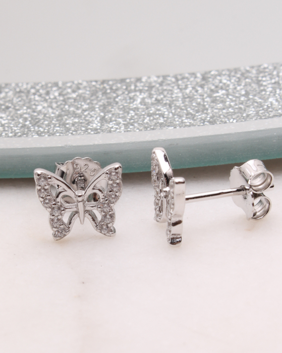 Cercei argint si cubic zirconia, gr1.4 [1]