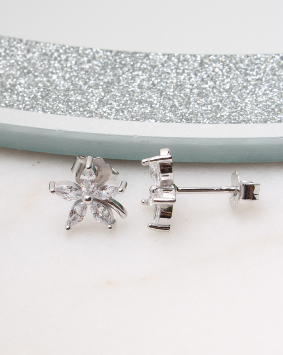 Cercei argint si cubic zirconia, gr1.5 [1]