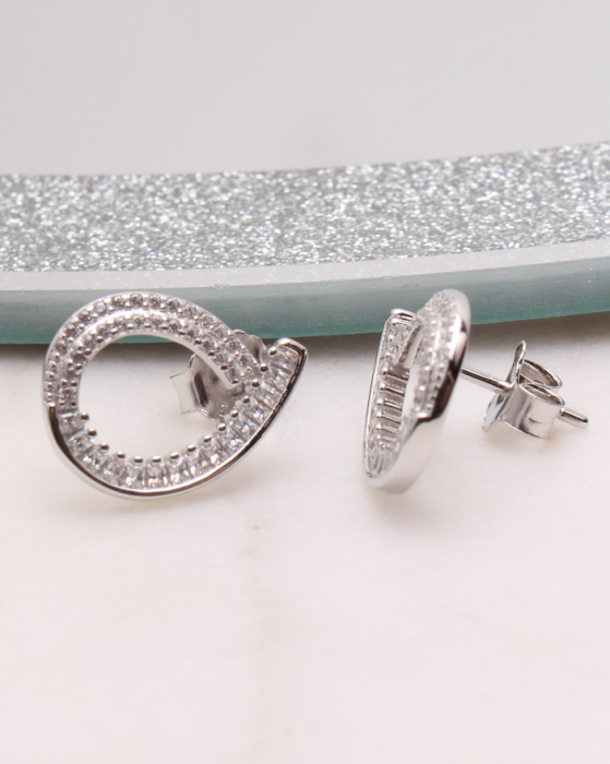 Cercei argint si cubic zirconia, gr2.5 [1]