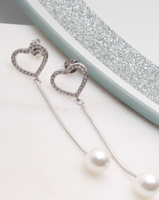 Cercei argint si cubic zirconia, gr2.7 [1]