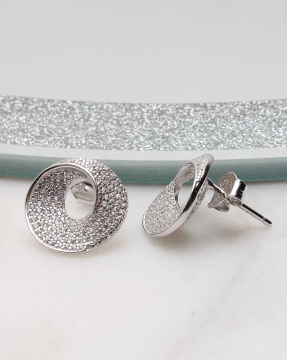 Cercei argint si cubic zirconia, gr3.3 [1]