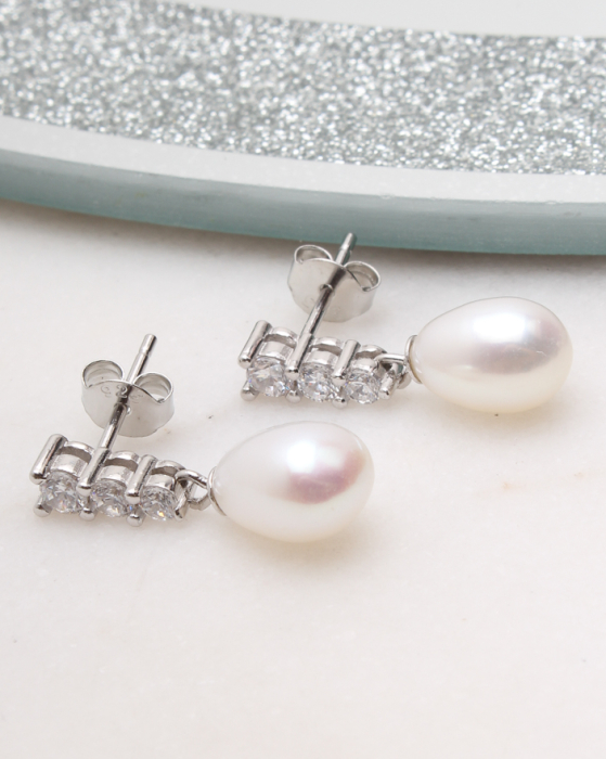 Cercei argint si cubic zirconia, gr3 [1]