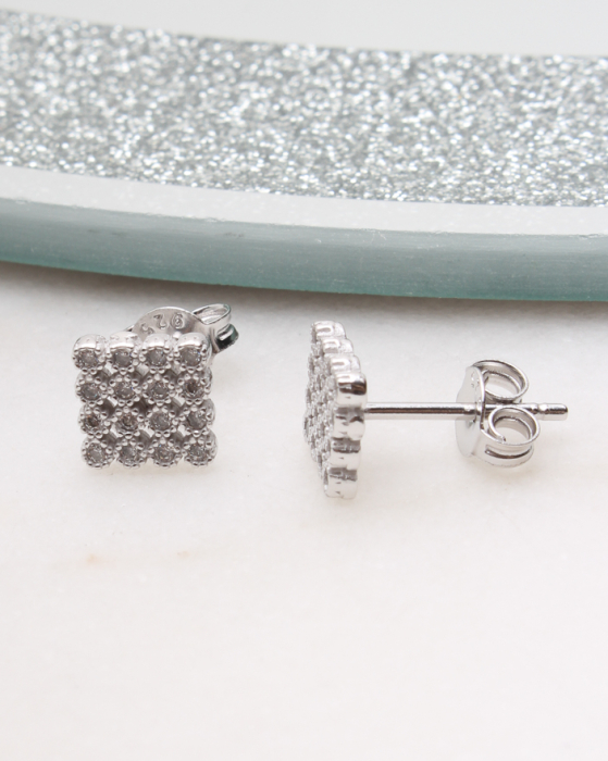 Cercei argint patrati, gr1.1 [1]