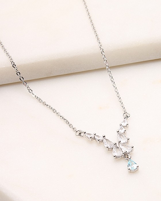 Colier argint si cubic zirconia cod 4-49615, gr3 [1]