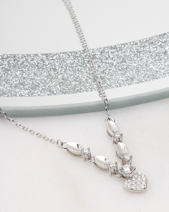 Colier argint si cubic zirconia, gr2.9 [1]