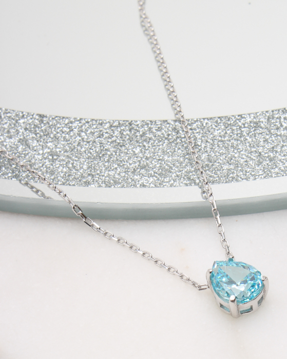 Colier argint si cubic zirconia, gr4.1 [1]