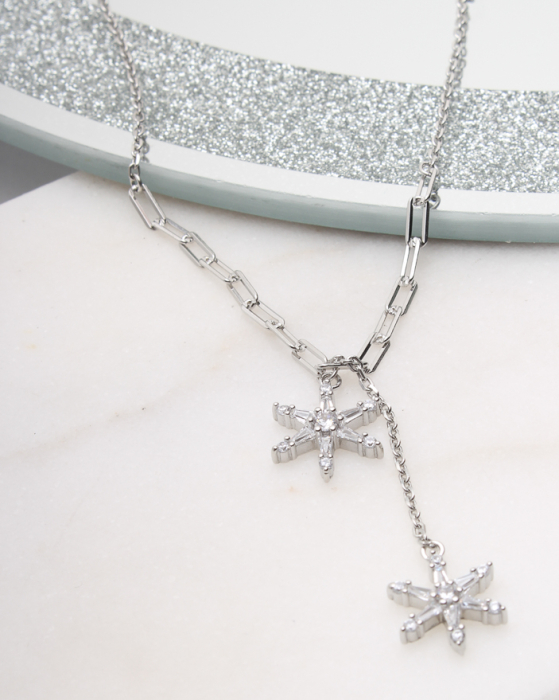 Colier argint si cubic zirconia, gr4.6 [1]