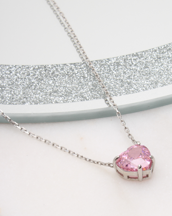 Colier argint si cubic zirconia, gr4.9 [1]