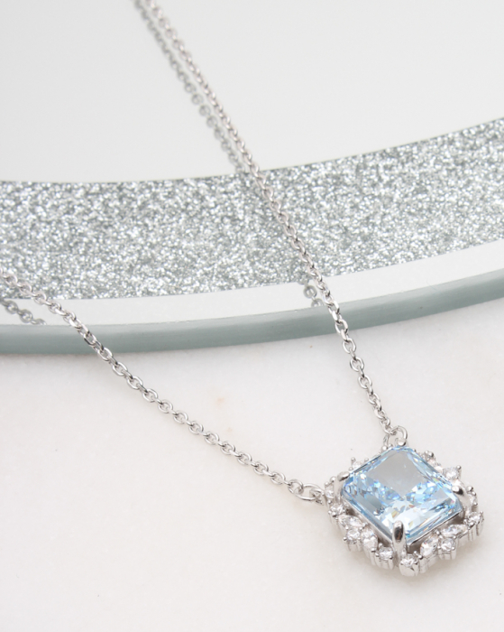 Colier argint si cubic zirconia, gr5.9 [1]