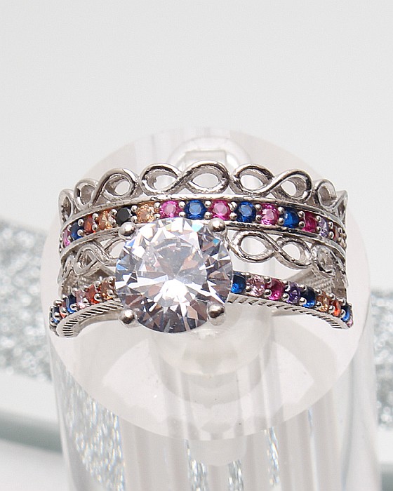 Inel argint de logodna cod 1-51363, gr4.1 [1]