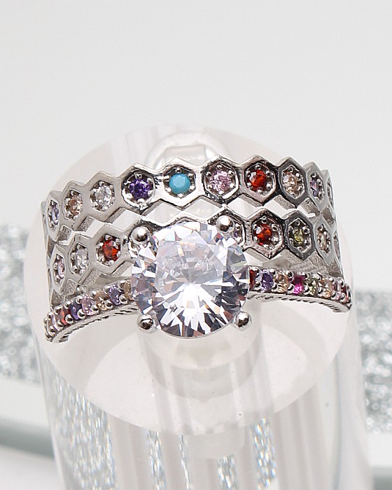 Inel argint de logodna cod 1-51366, gr4.6 [1]