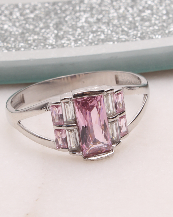 Inel argint si cubic zirconia, gr1.9 [1]