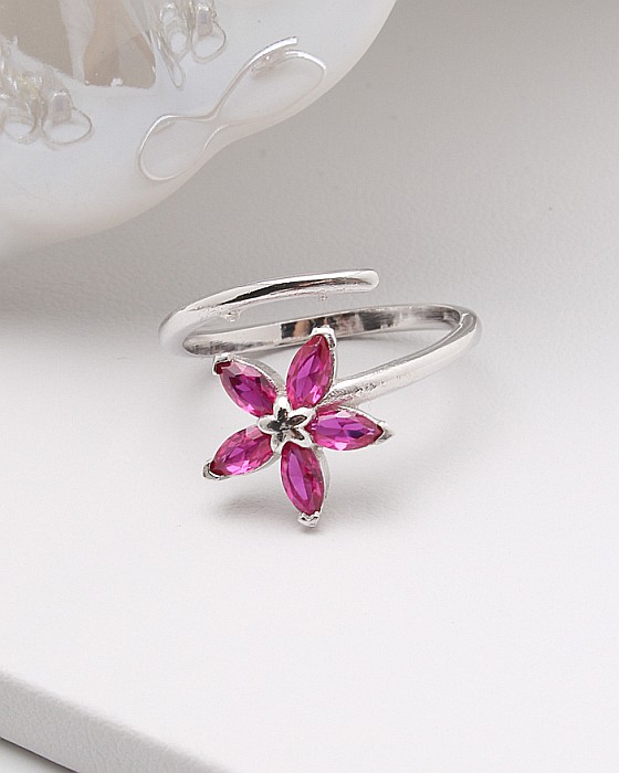 Inel argint si cubic zirconia cod 1-45440, gr2.5 [1]