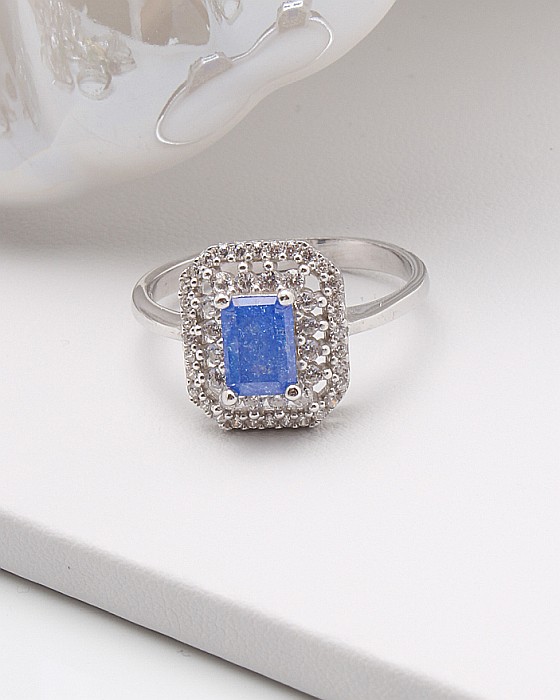 Inel argint si cubic zirconia cod 1-45446, gr3.5 [1]