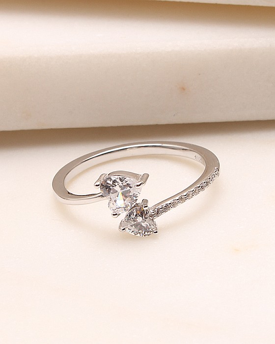 Inel argint si cubic zirconia cod 1-49385, gr1.7 [1]