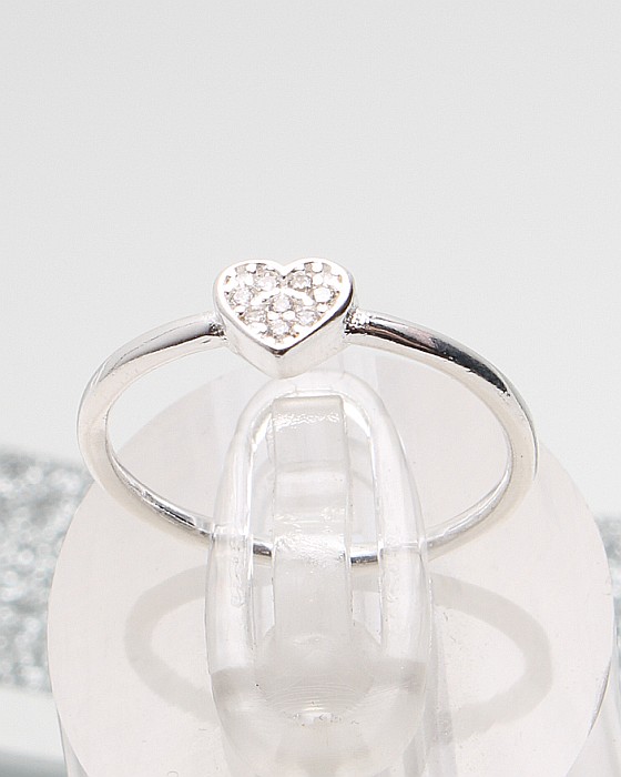 Inel argint si cubic zirconia cod 1-51289, gr1.1 [1]