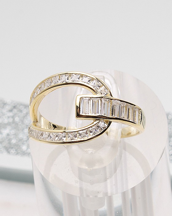 Inel argint si cubic zirconia cod 1-51316, gr2.3 [1]