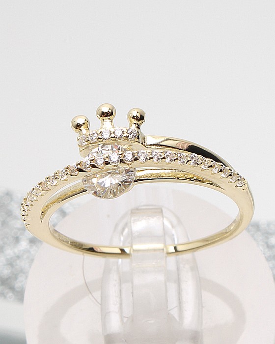 Inel argint si cubic zirconia cod 1-51318, gr1.9 [1]