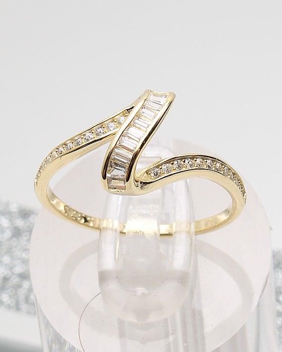 Inel argint si cubic zirconia cod 1-51327, gr1.5 [1]