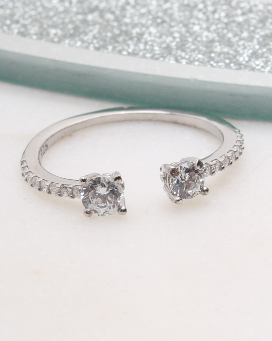 Inel argint si cubic zirconia, gr1.4 [1]