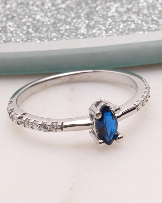 Inel argint si cubic zirconia, gr1.6 [1]