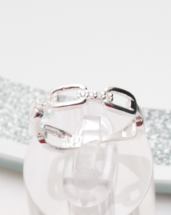Inel argint si cubic zirconia, gr1.9 [1]