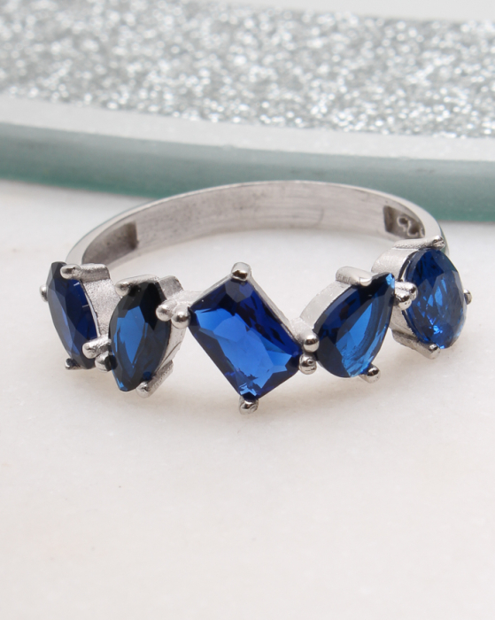Inel argint si cubic zirconia, gr2.1 [1]