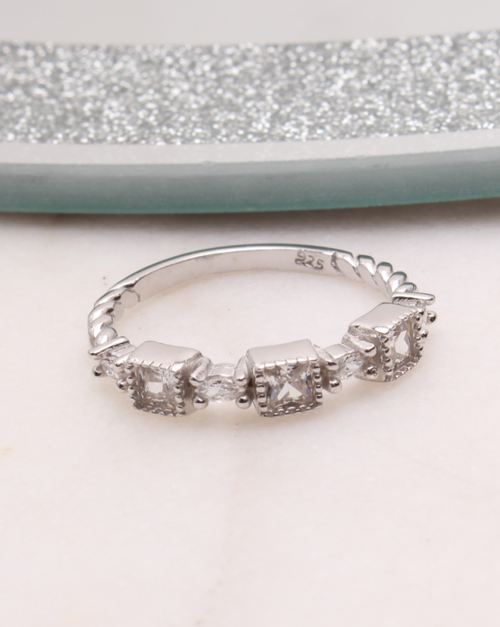 Inel argint si cubic zirconia, gr2.2 [1]