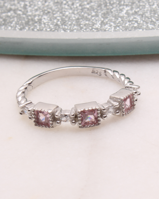 Inel argint si cubic zirconia, gr2.2 [1]