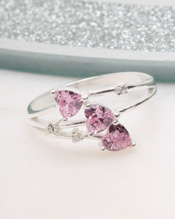 Inel argint si cubic zirconia, gr2 [1]