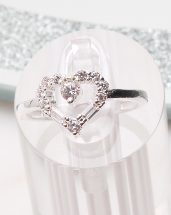 Inel argint si cubic zirconia, gr2.3 [1]