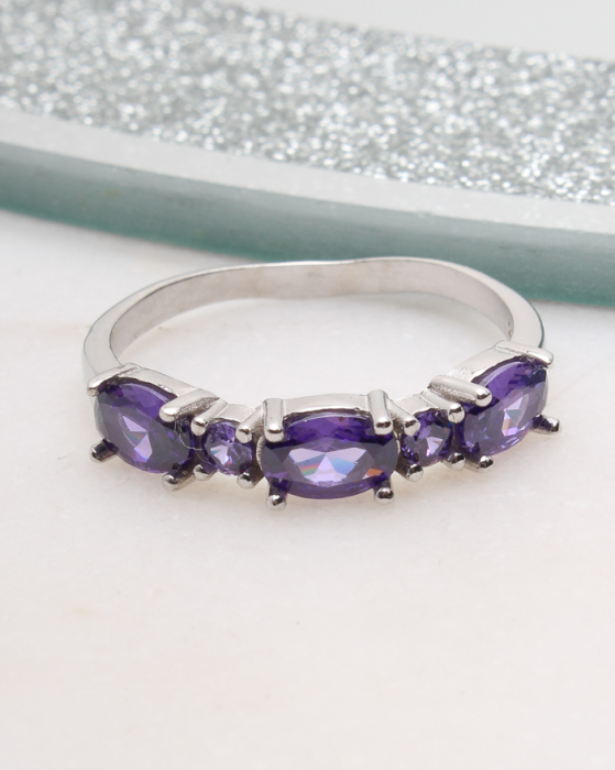 Inel argint si cubic zirconia, gr2.3 [1]