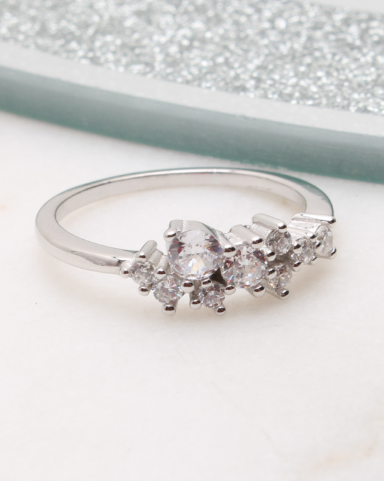 Inel argint si cubic zirconia, gr2 [1]