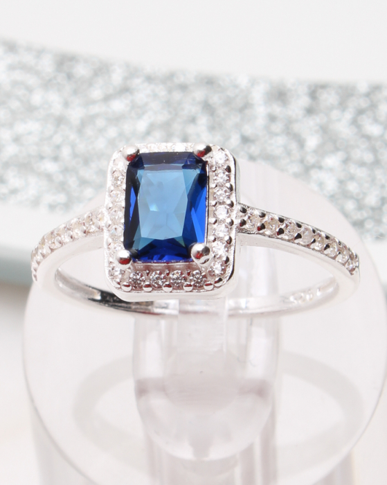 Inel argint si cubic zirconia, gr2.5 [1]