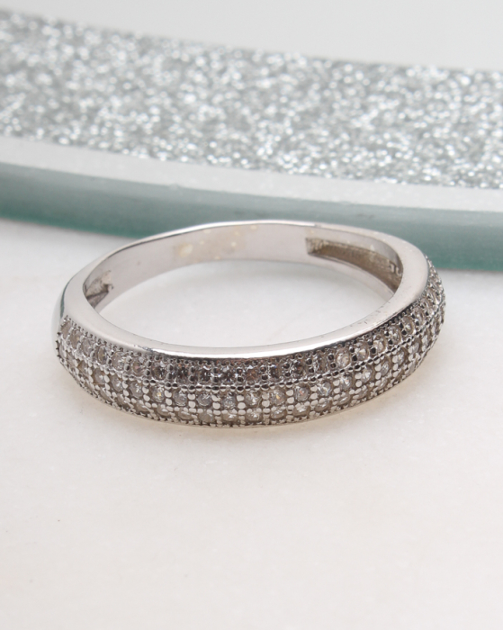 Inel argint si cubic zirconia, gr2.5 [1]