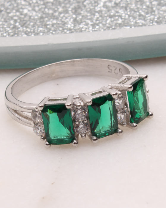 Inel argint si cubic zirconia, gr2.5 [1]